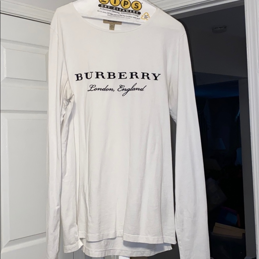 LONG SLEEVE BURBERRY SHIRT